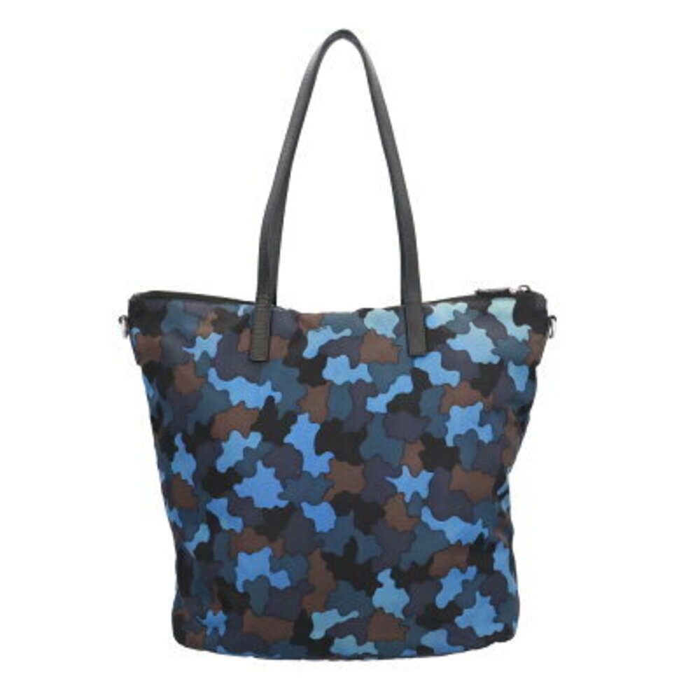 Prada camouflage shoulder bag blue - Picture 3 of 8
